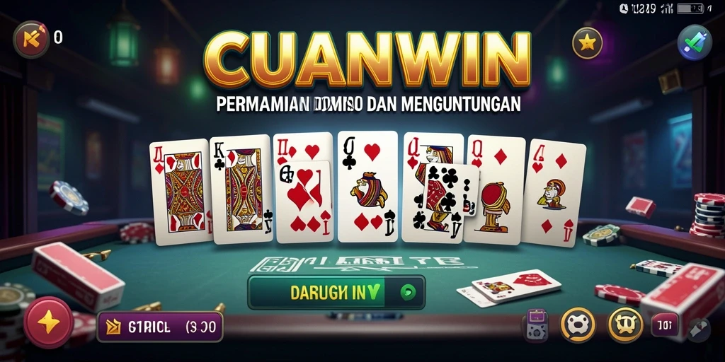Tampilan gameplay CUANWIN yang seru dan menarik.