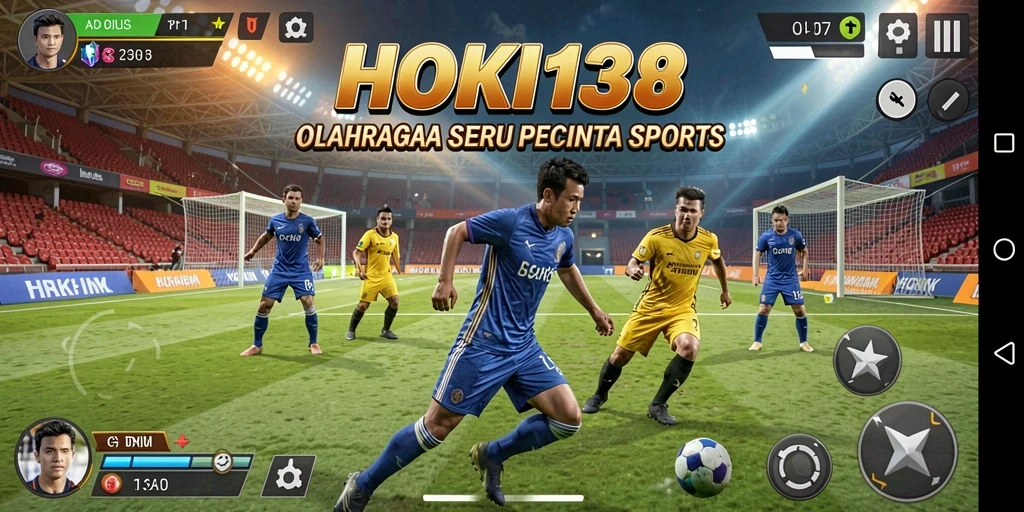 Screenshot HOKI138 menunjukkan aksi seru dalam pertandingan olahraga.