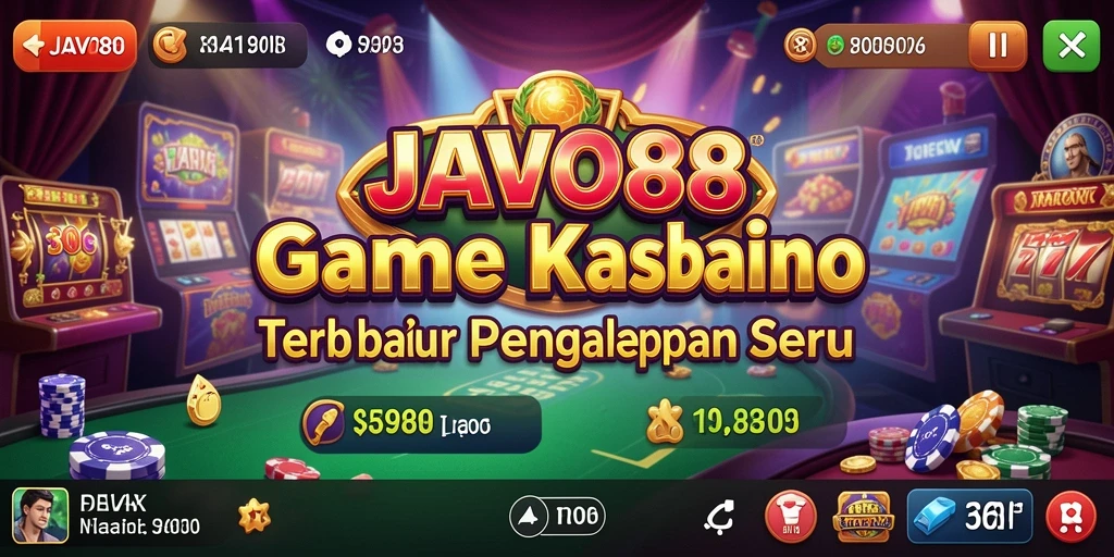 Tampilan gameplay JAVO88 yang menegangkan dan menarik.