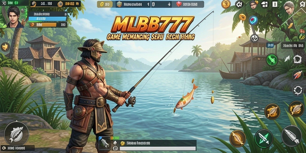 Tampilan screenshot MLBB777 yang menampilkan momen memancing yang seru.